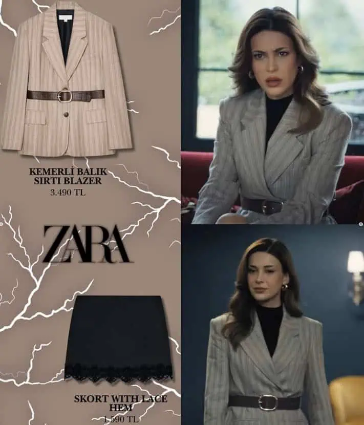 15 Nisan Yeraltı dizisi 12.bölüm kıyafetleri Ceylan kombinleri