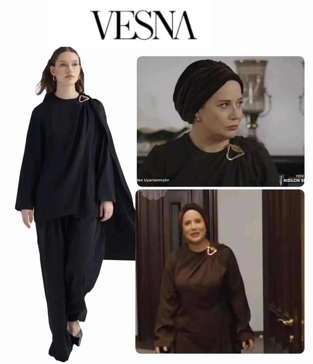 17 Nisan Kızılcık Şerbeti 133.bölüm Asude tesettür kombinleri 