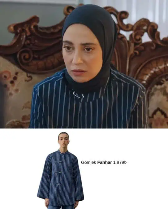 17 Nisan Kızılcık Şerbeti 133.bölüm kıyafetleri Nursema tesettür kombini