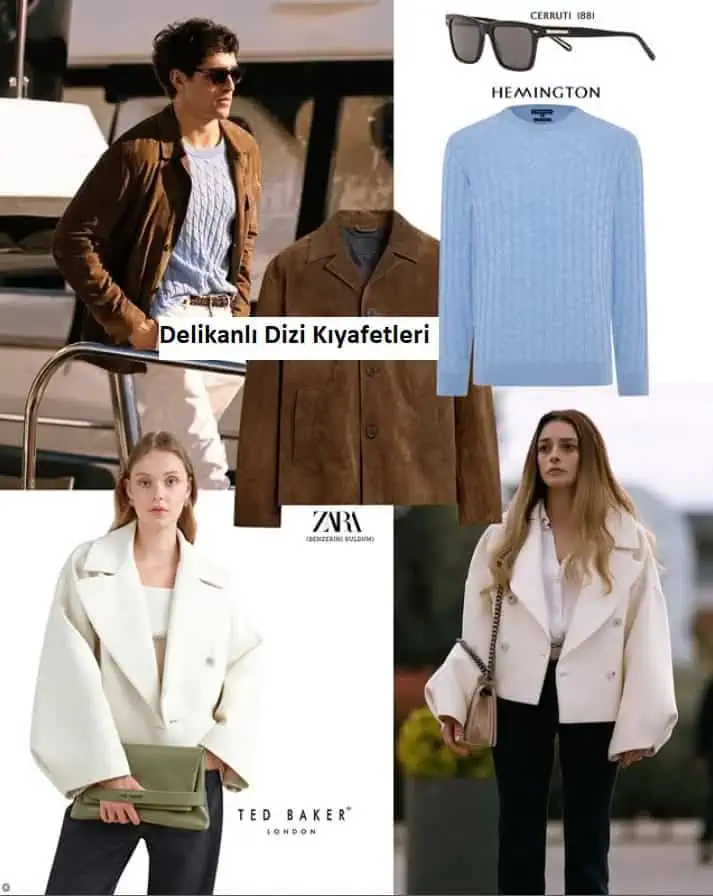 20 Nisan Delikanlı dizisi 3.bölüm kıyafetleri Dila'nın giydiği kombinler