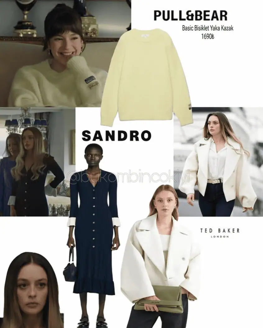 20 Nisan Delikanlı dizisi 3.bölüm kıyafetleri Hazan ve Dila kombinleri