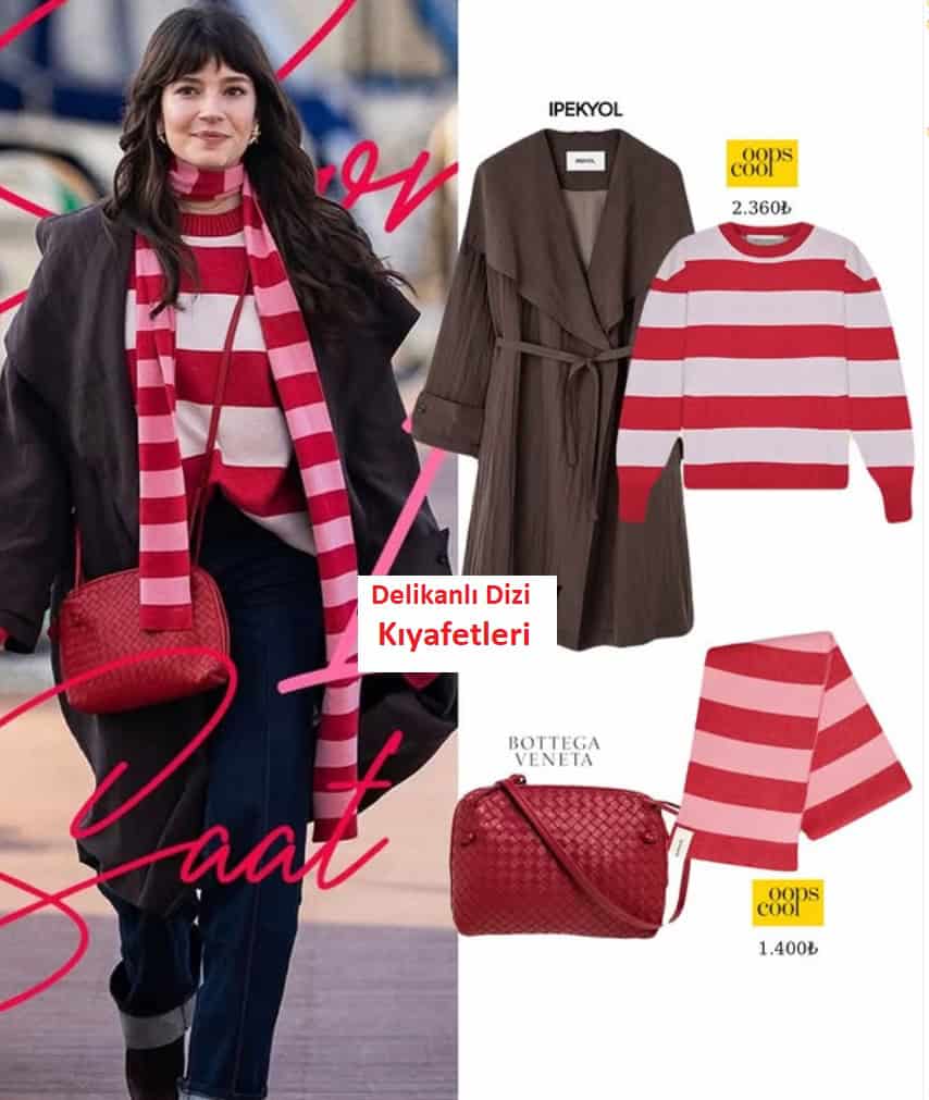 20 Nisan Delikanlı dizisi 3.bölüm kombinleri Dila kıyafetleri