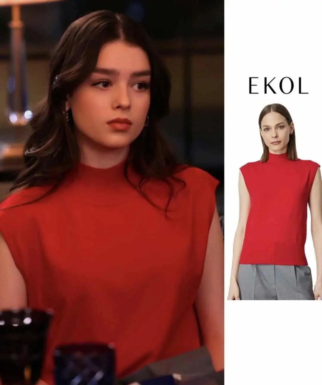 22 Nisan Yeraltı dizisi 13.bölüm kıyafetleri Melek kombini 