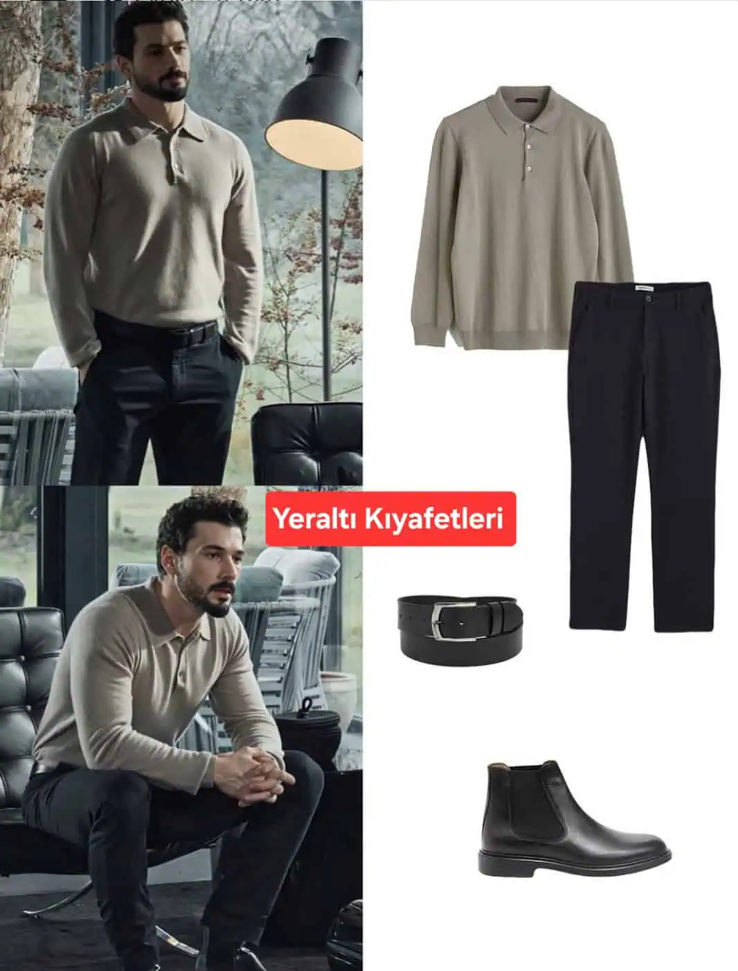 8 Nisan Yeraltı Dizisi 11.bölüm Haydar Ali kombini