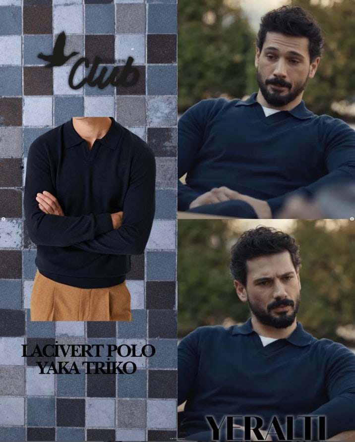 Ali Haydar 15 Nisan Yeraltı dizisinin 12.bölümünde giydiği kıyafetleri