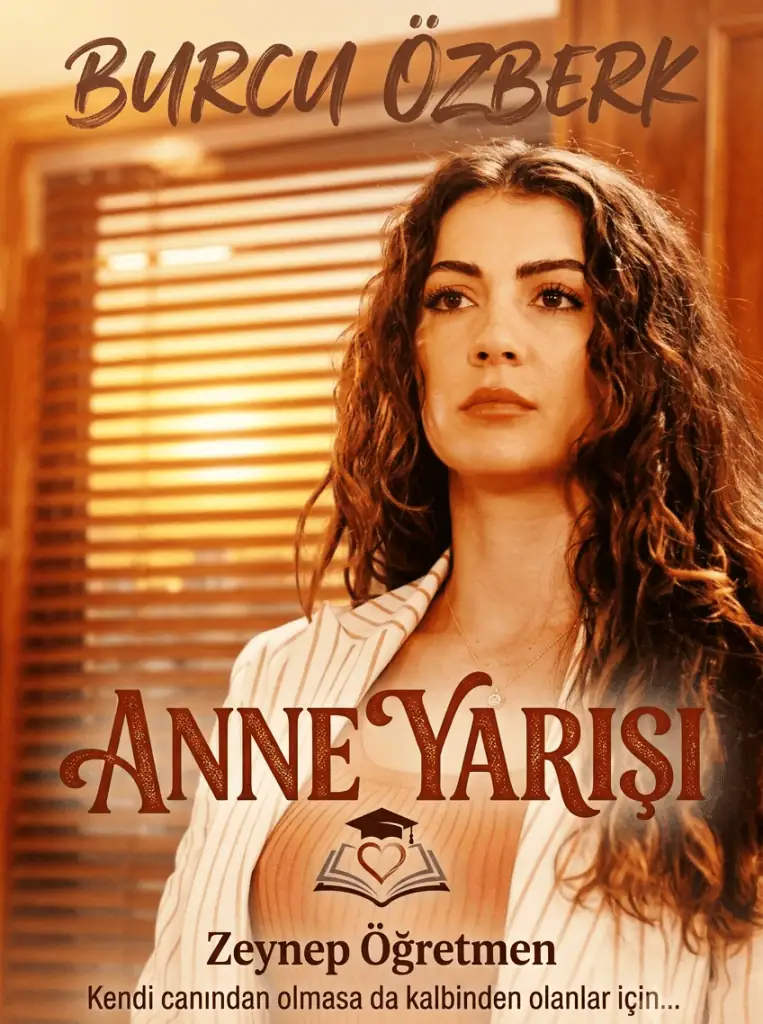 Burcu Özberk Anne yarısı dizisinde Zeynep Öğretmen karakteri