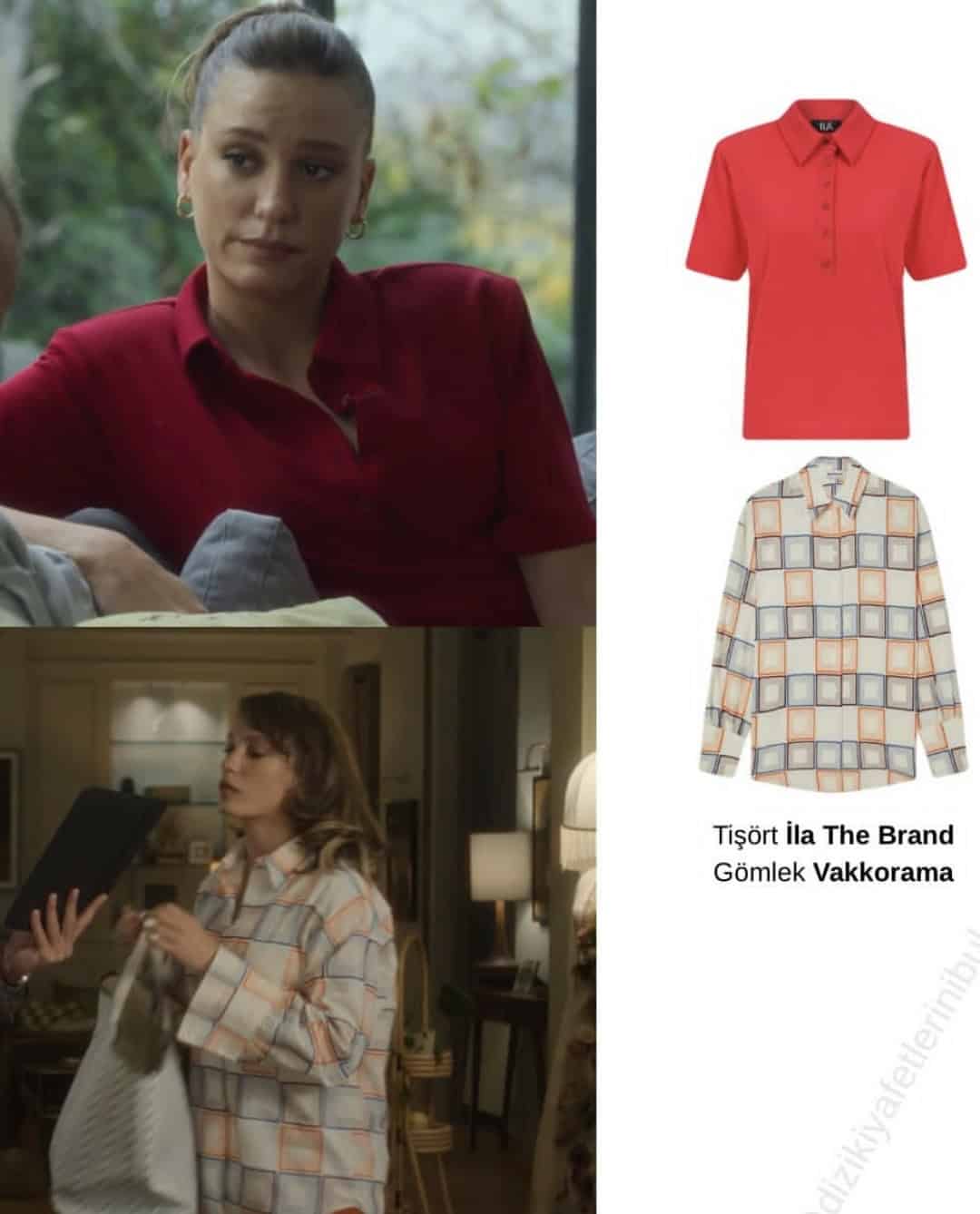 Kimler geldi kimler geçti kıyafetleri Serenay Sarıkaya kombinleri 