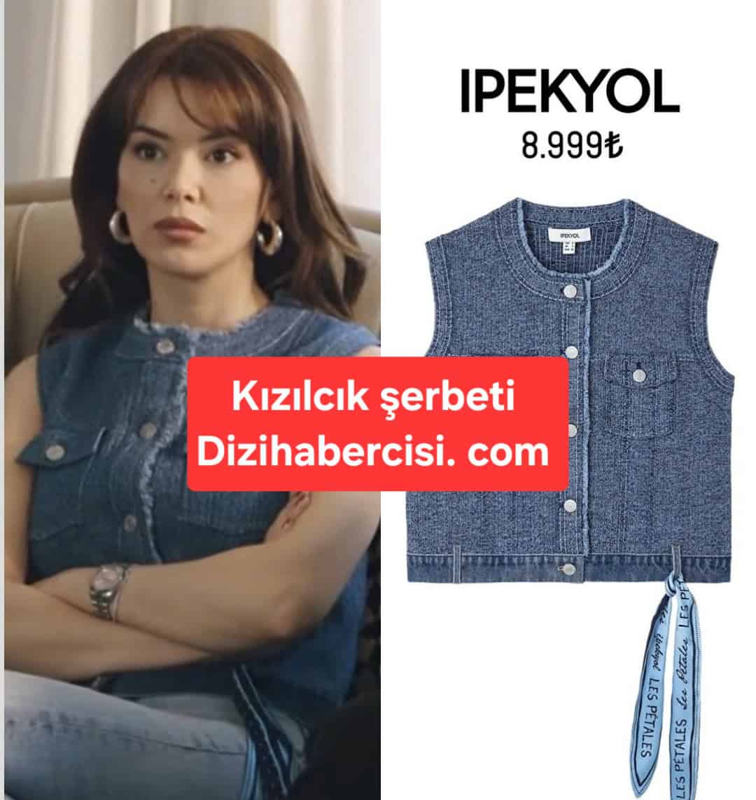 Kızılcık Şerbeti Seray Kaya kıyafetleri kombinleri Dizihabercisi.Com