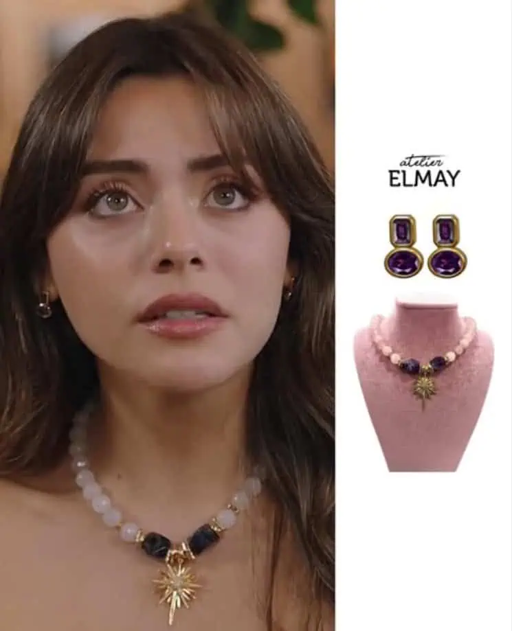 Sıla Türkoğlu dizide son bölüm taktığı küpe inci kolye bileklik nereden markası ne