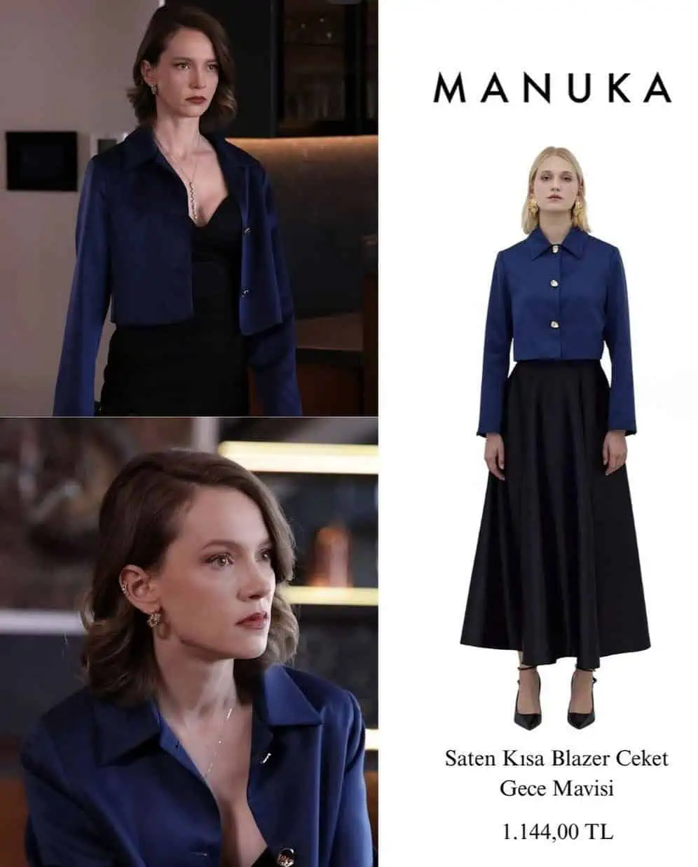 Yeraltı dizisi 13.bölüm Hülya kıyafetleri kombini