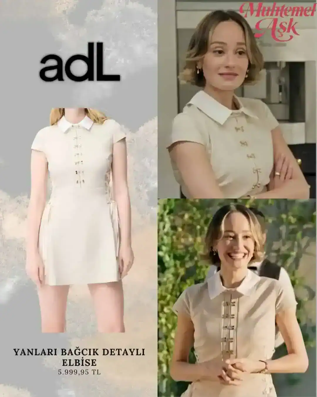 Muhtemel Aşk dizisi 6.bölümde Defne kıyafetleri kombinleri