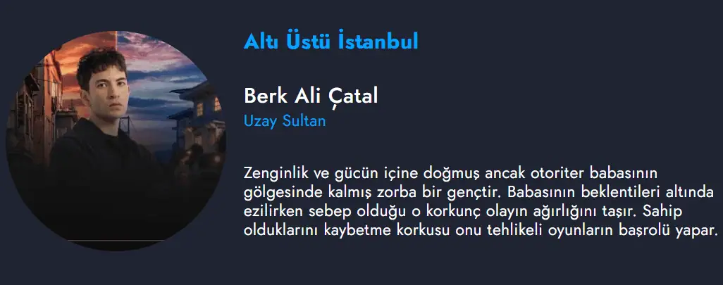 Berk Ali Çatal (Uzay Sultan)