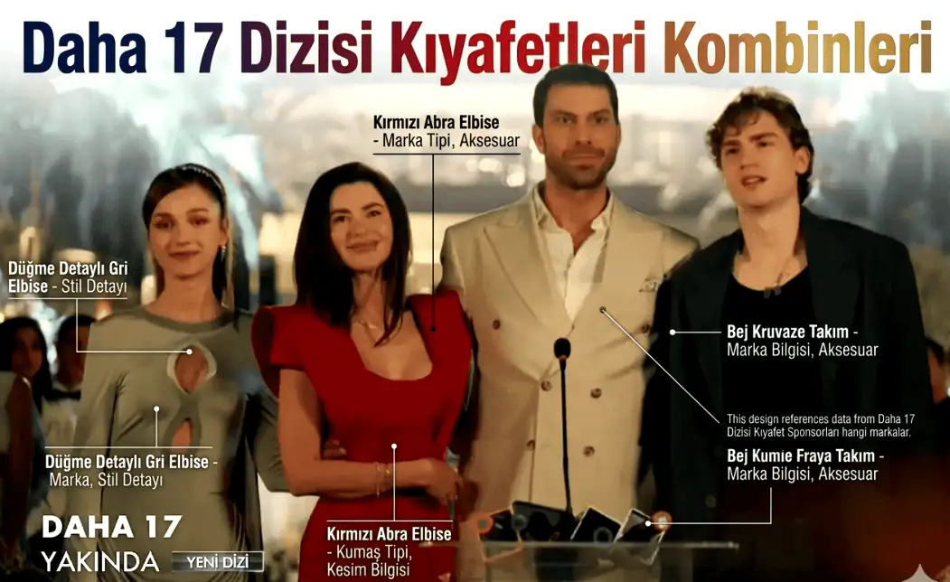 Daha 17 Dizisi Kıyafetleri Sponsorları