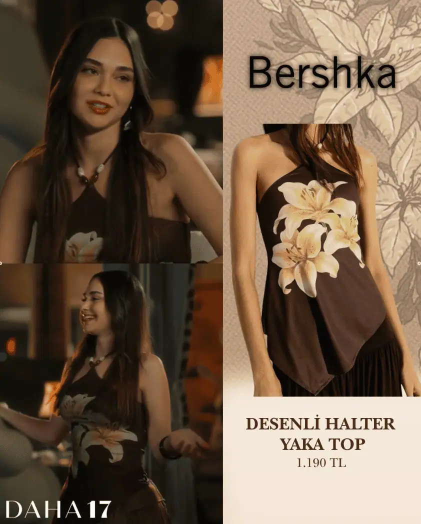 Daha 17 dizisi 6.bölüm kıyafetleri Sıla kombinleri giydiği üst elbise
