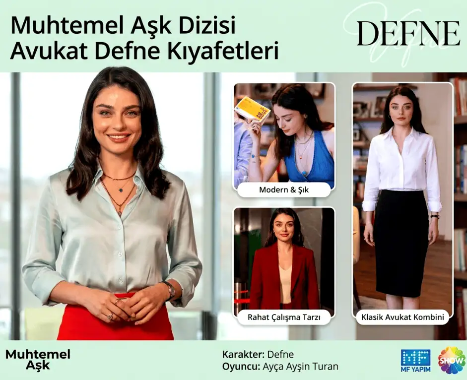 Muhtemel Aşk Dizisi Kıyafetleri Defne Kombinleri