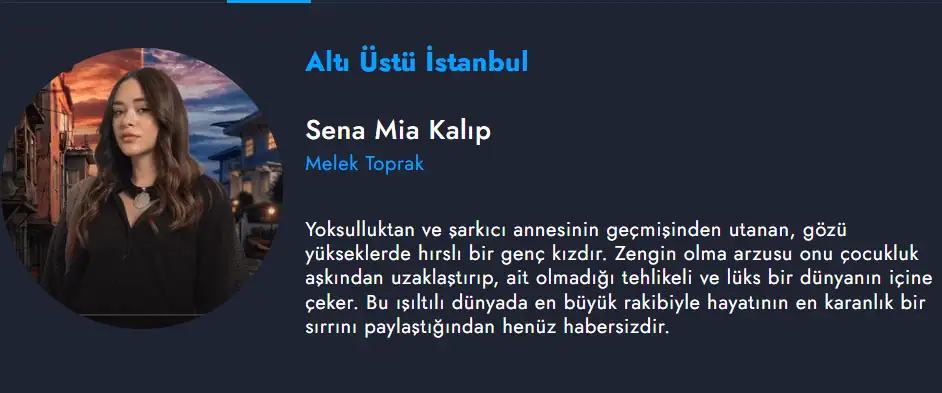 Sena Mia Kalıp (Melek Toprak)