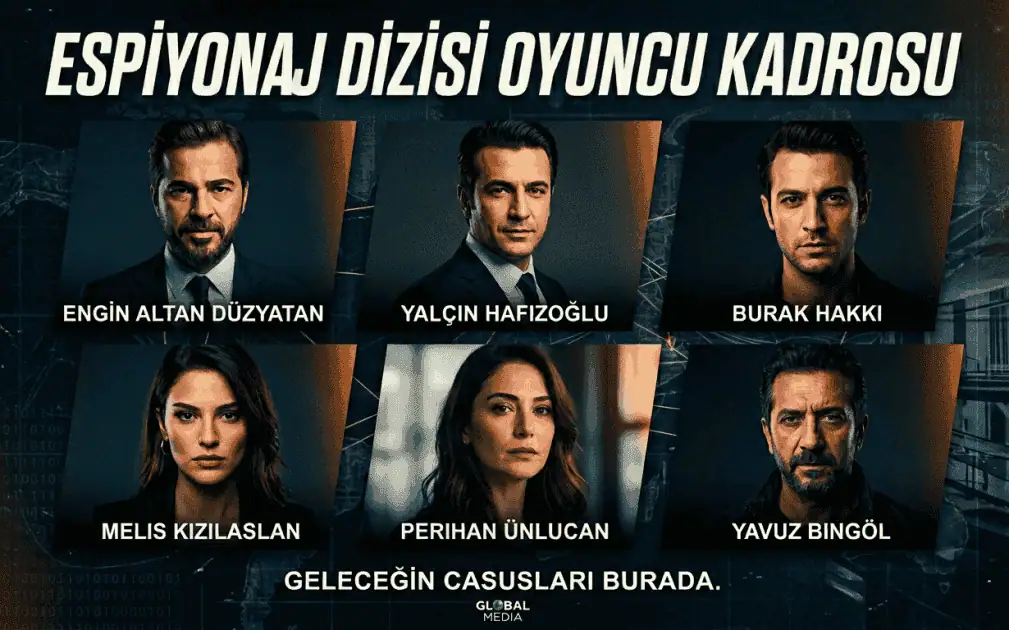 TRT Tabii Espiyonaj Dizisinde kim kimdir oyuncuların bilgileri