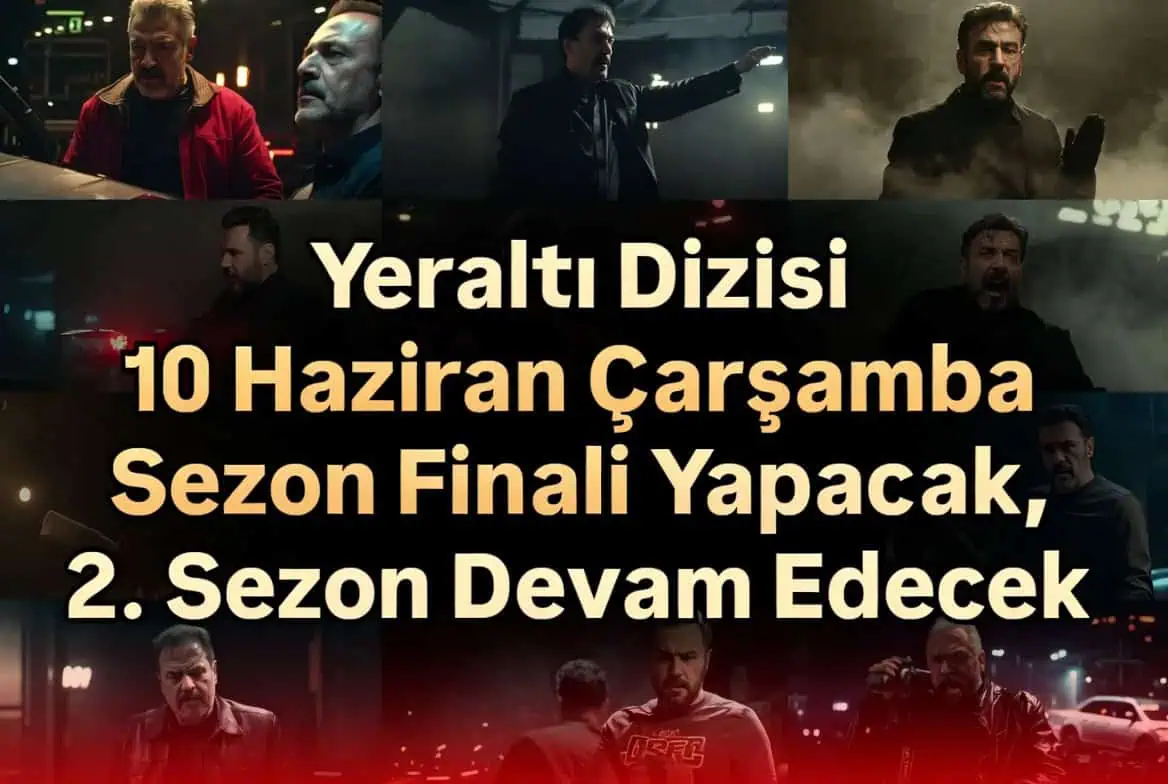 Yeraltı Dizisi 10 Haziran Çarşamba Sezon Finali Yapacak 2. Sezon Devam Edecek