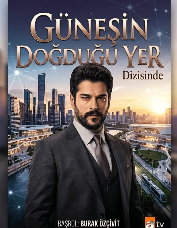 Burak Özçivit Güneşin Doğduğu Yer dizisinde