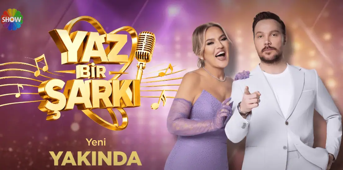 Yaz Bir Şarkı Show Tv program sunucuları kıyafetleri
