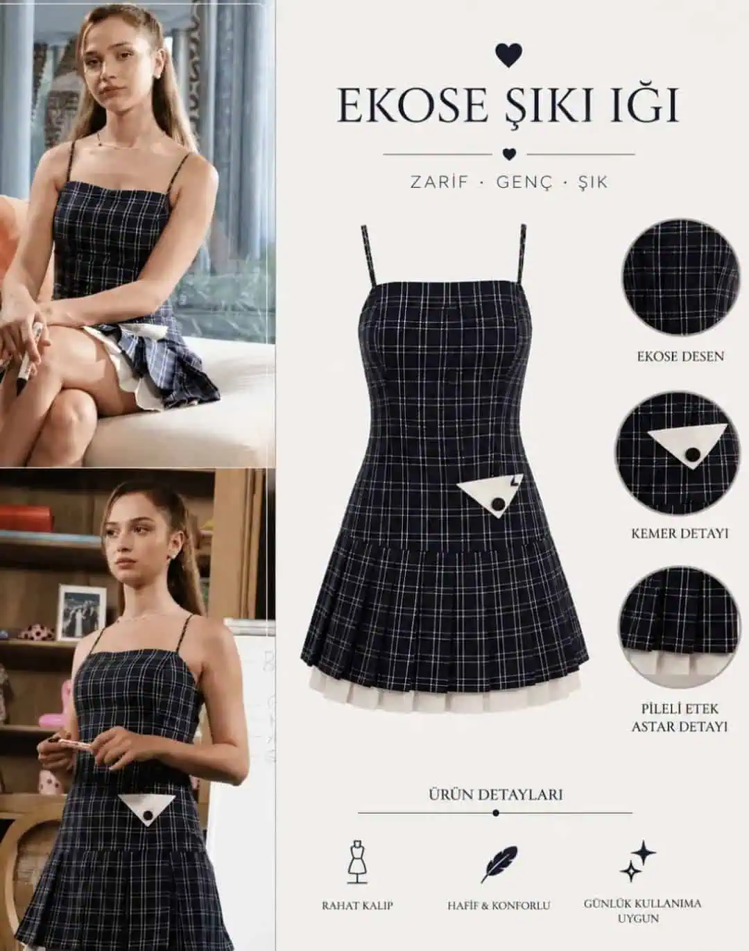 2 Ağustos Daha 17 dizisi 10.bölüm Leyla kombinleri