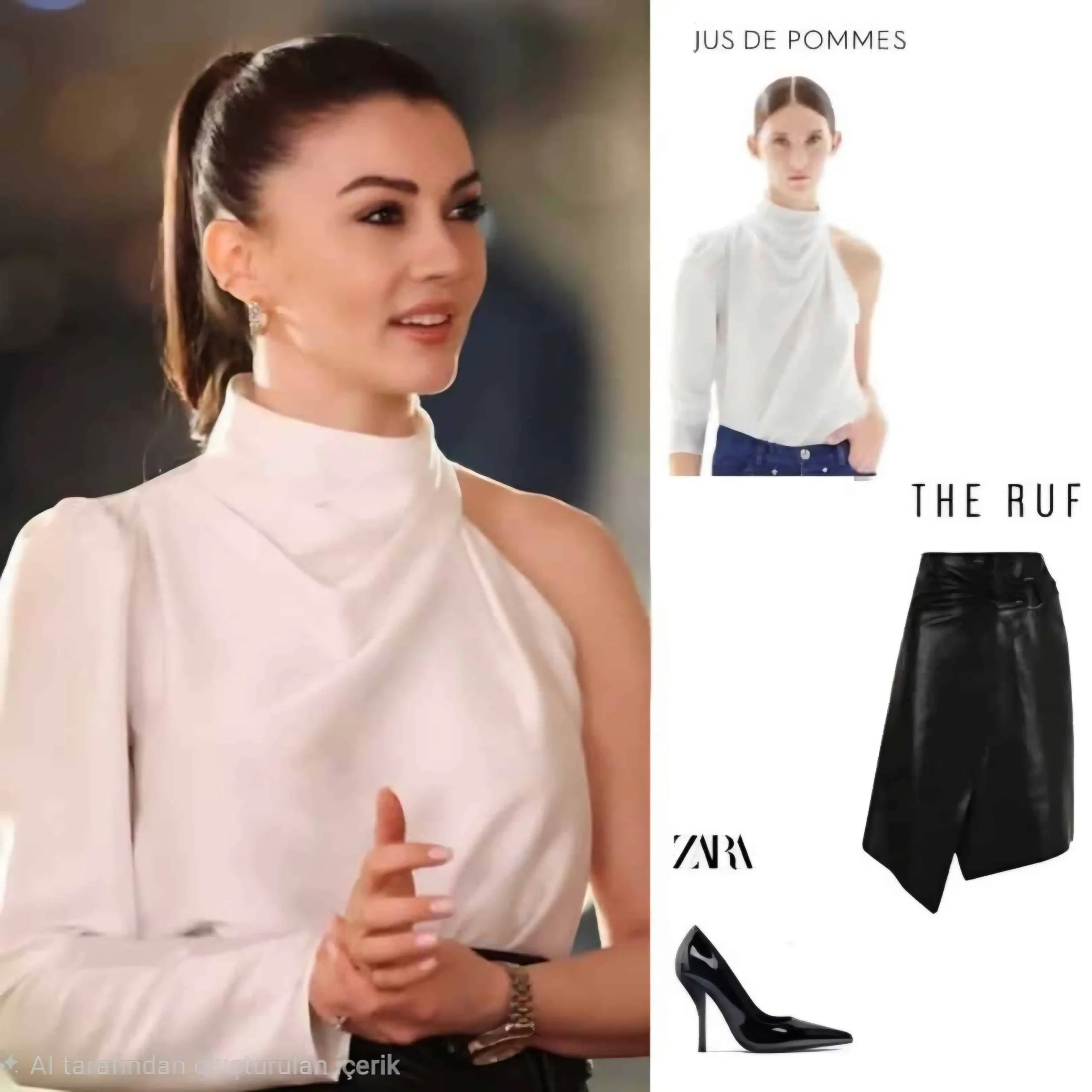 Anne yarısı dizisi Burcu Ozberk Kiyafetleri giydiği elbise ve sponsor markalar