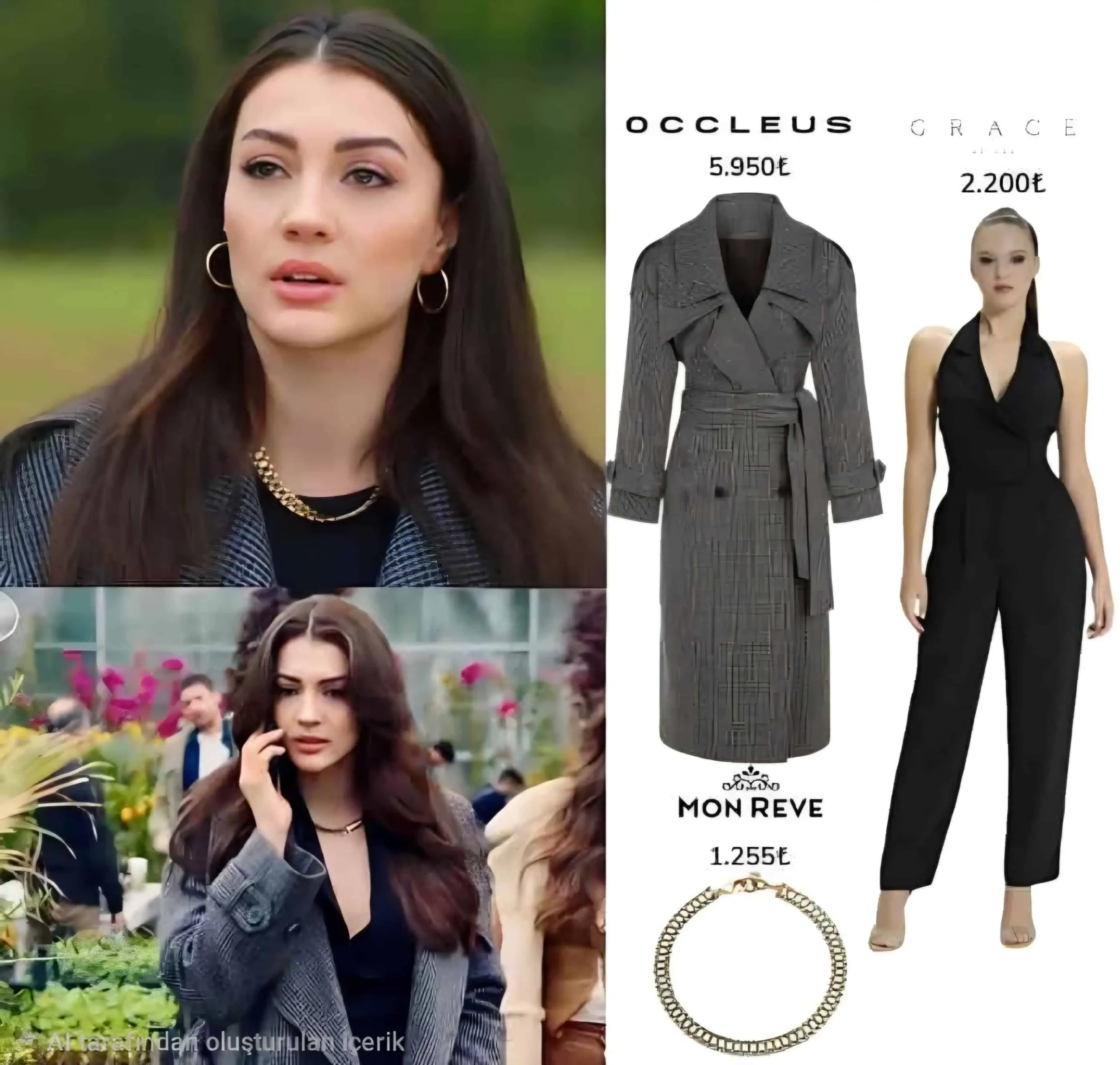 Anne yarısı dizisi kıyafetleri Burcu Özberk kombin
