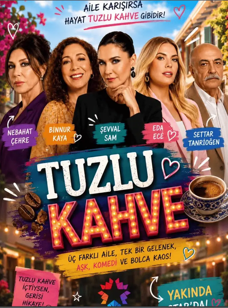 Tuzlu Kahve dizisi oyuncuları kimler