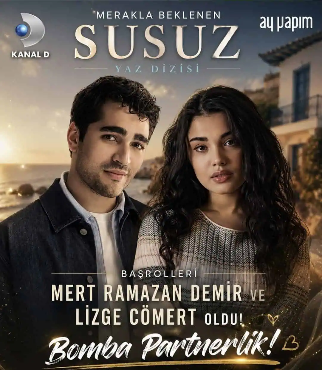 Lizge Çömert Susuz Yaz dizisinde Bahar karakteri oldu