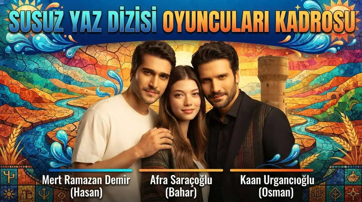 Susuz Yaz Dizisi nerede çekiliyor Oyuncuları kimler başroller