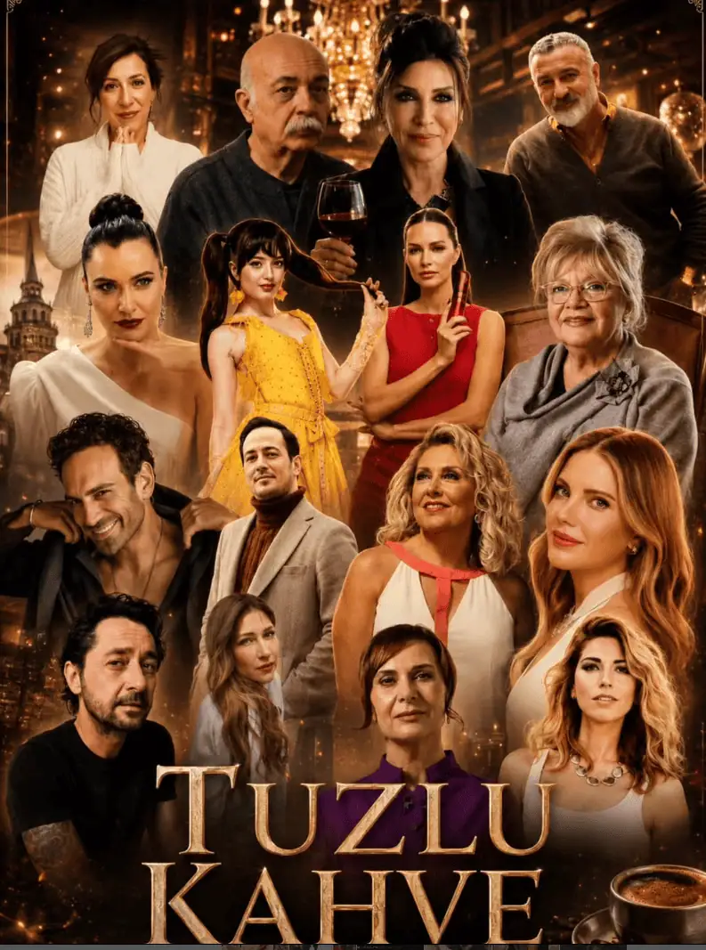 Tuzlu Kahve Dizisi  Kombinleri oyuncuların giydiği elbiseler