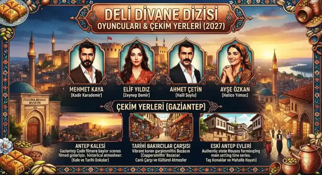 Deli Divane Dizisi Oyuncuları Çekim Yerleri (2027)