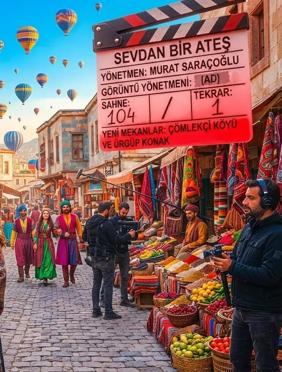 Sevdan Bir Ateş Dizisi çekim halep kilis çekimleri Nerede yapılıyor set nerede kuruluyor