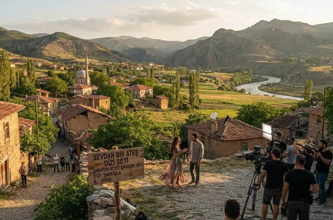 Sevdan Bir Ateş Dizisi çekim yerleri hangi il ilçe mahallede Nerede Çekiliyor