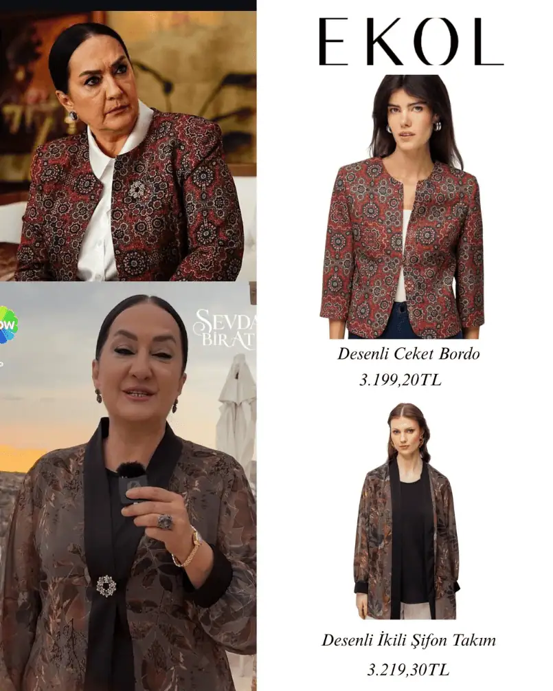 Sevdan Bir Ateş dizisi 2.bölüm kıyafetleri sponsor markalar fiyatları modelleri